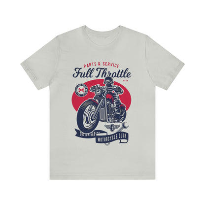 FULL THROTTLE Parts & Service - Unisex Jersey Short Sleeve Tee