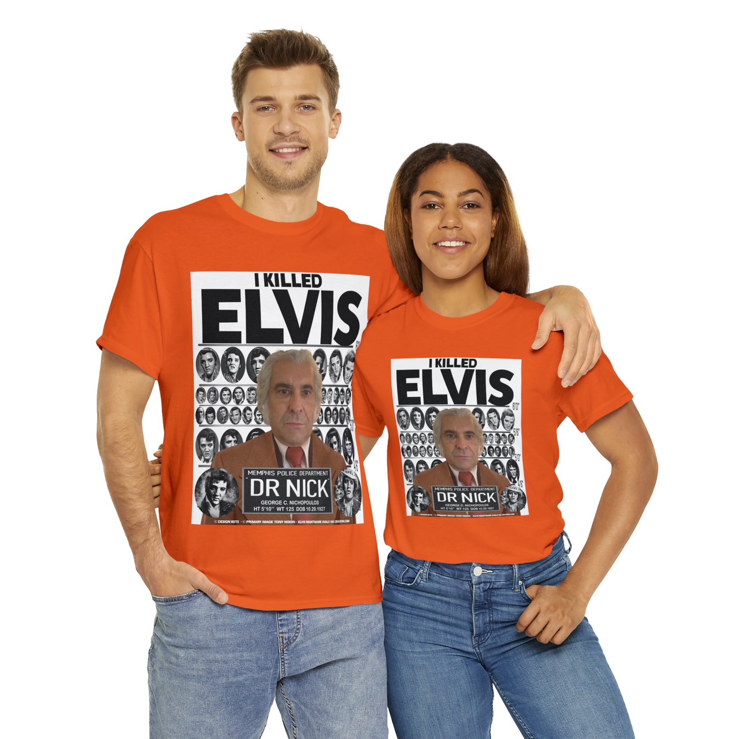 I KI**** ELVIS  - Unisex Heavy Cotton Tee - AUS