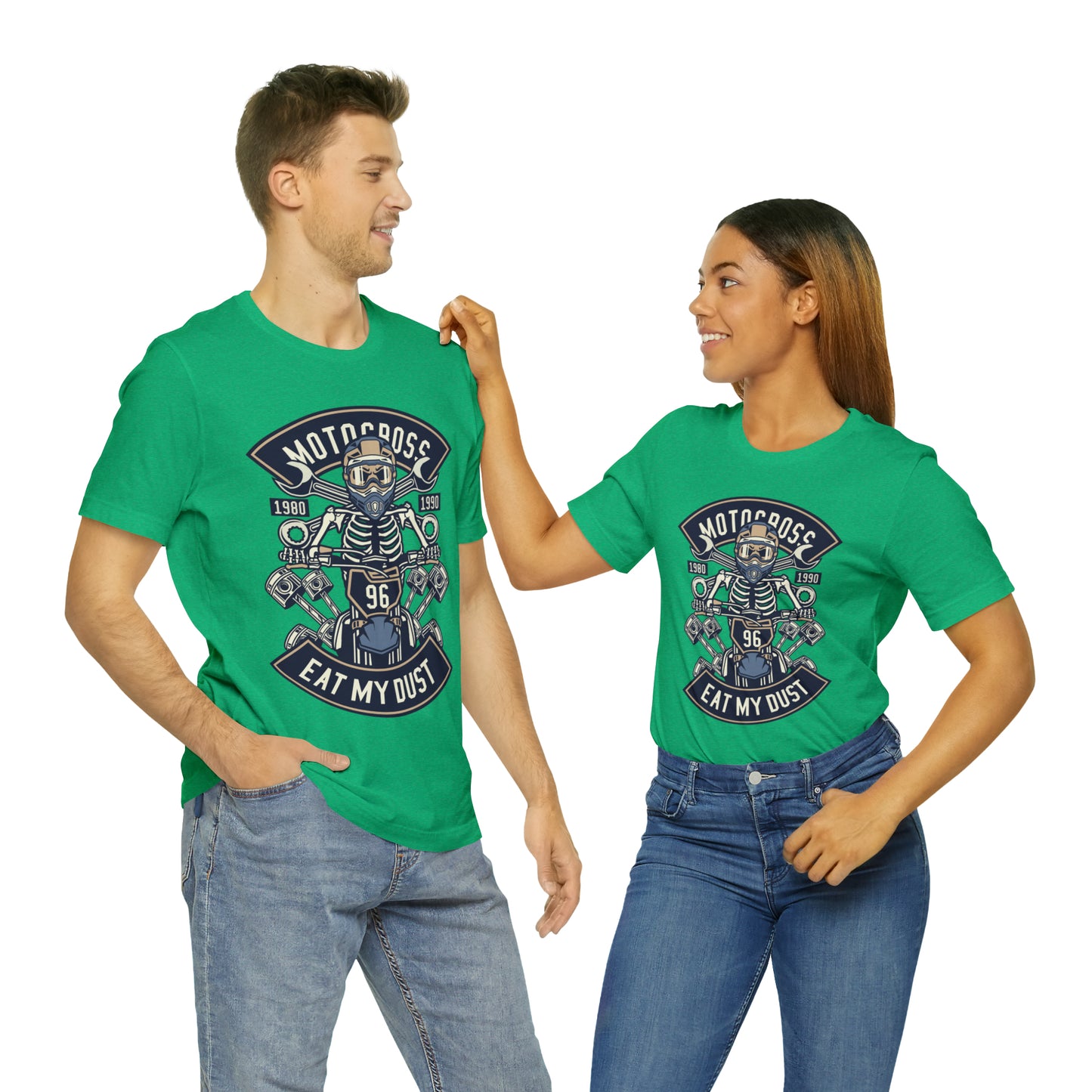 MOTOCROSS Eat My Dust - Unisex Jersey Short Sleeve Tee