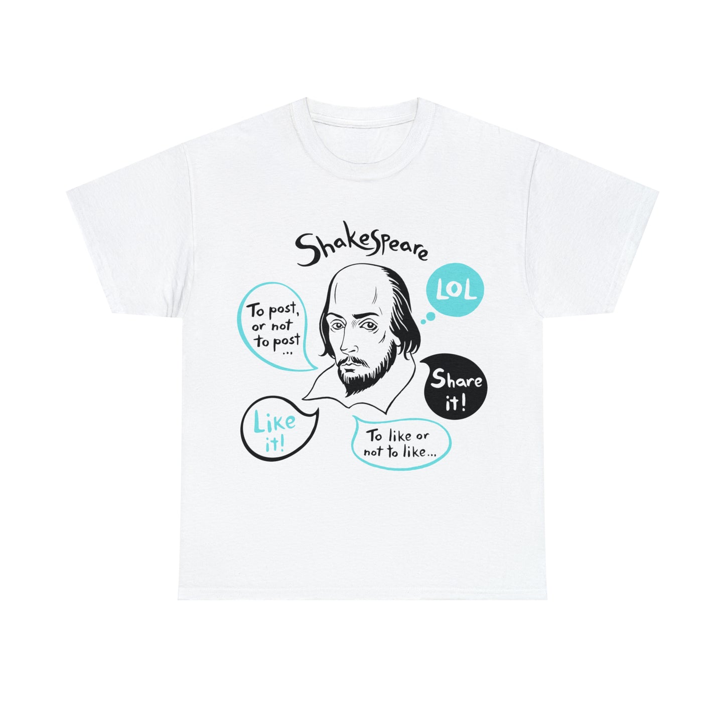 21st Century SHAKESPEARE  (light) - Unisex Heavy Cotton Tee