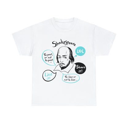 21st Century SHAKESPEARE  (light) - Unisex Heavy Cotton Tee