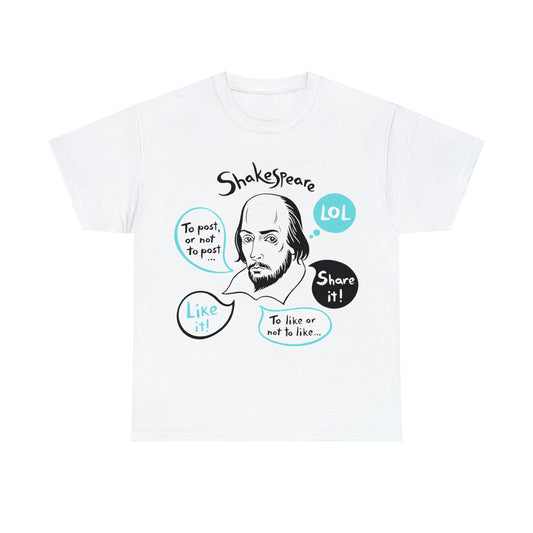 21st Century SHAKESPEARE  (light) - Unisex Heavy Cotton Tee