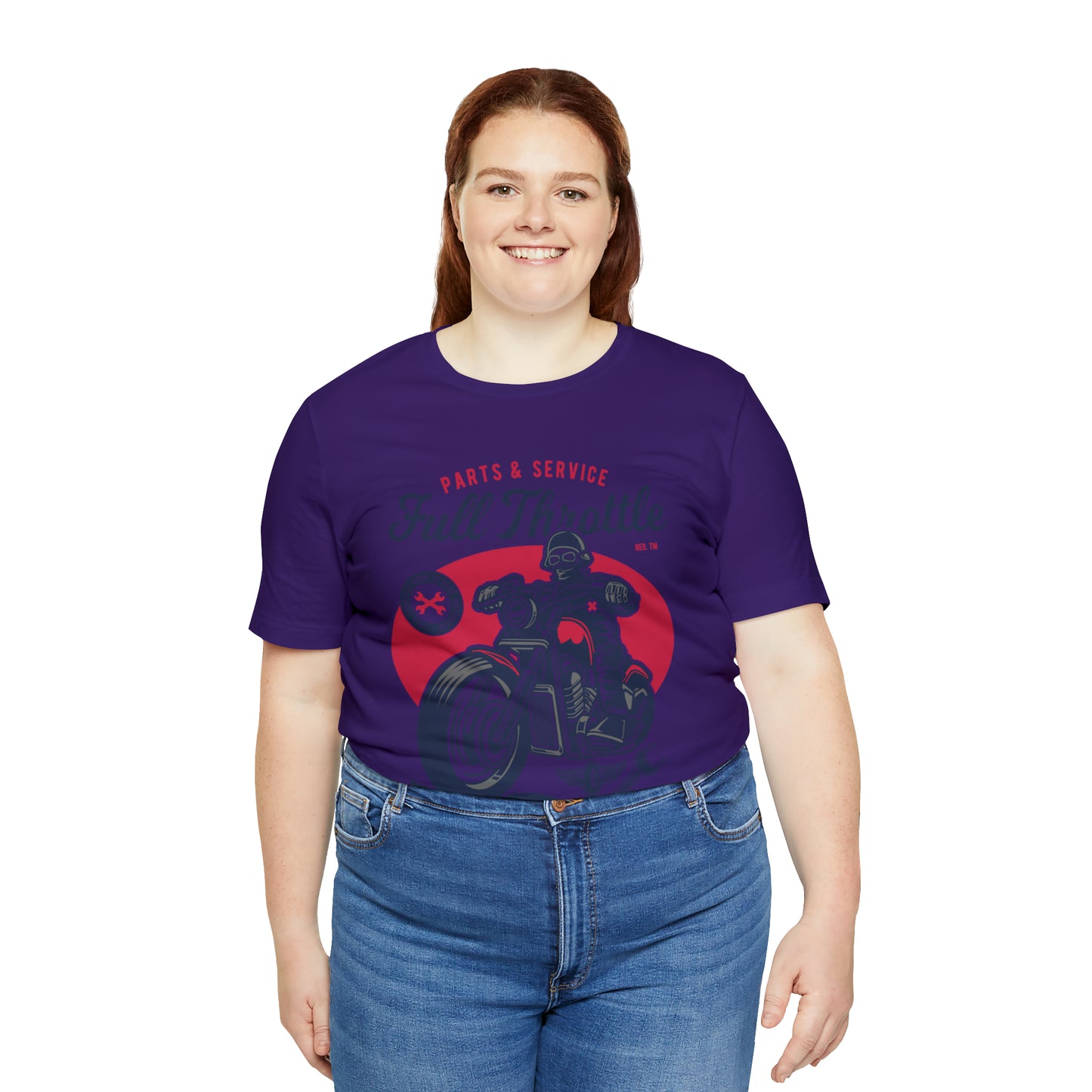 FULL THROTTLE Parts & Service - Unisex Jersey Short Sleeve Tee