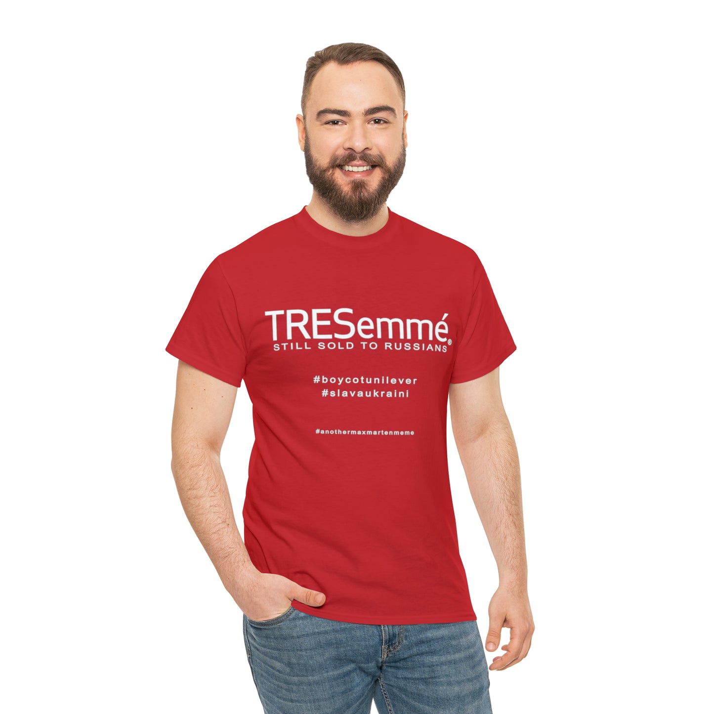 TRESemme is STILL Being Sold to Russians - Boycott Unilever T-shirt