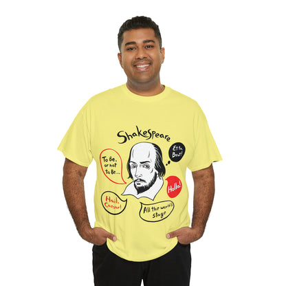 SHAKESPEARE (light) - Unisex Heavy Cotton Tee
