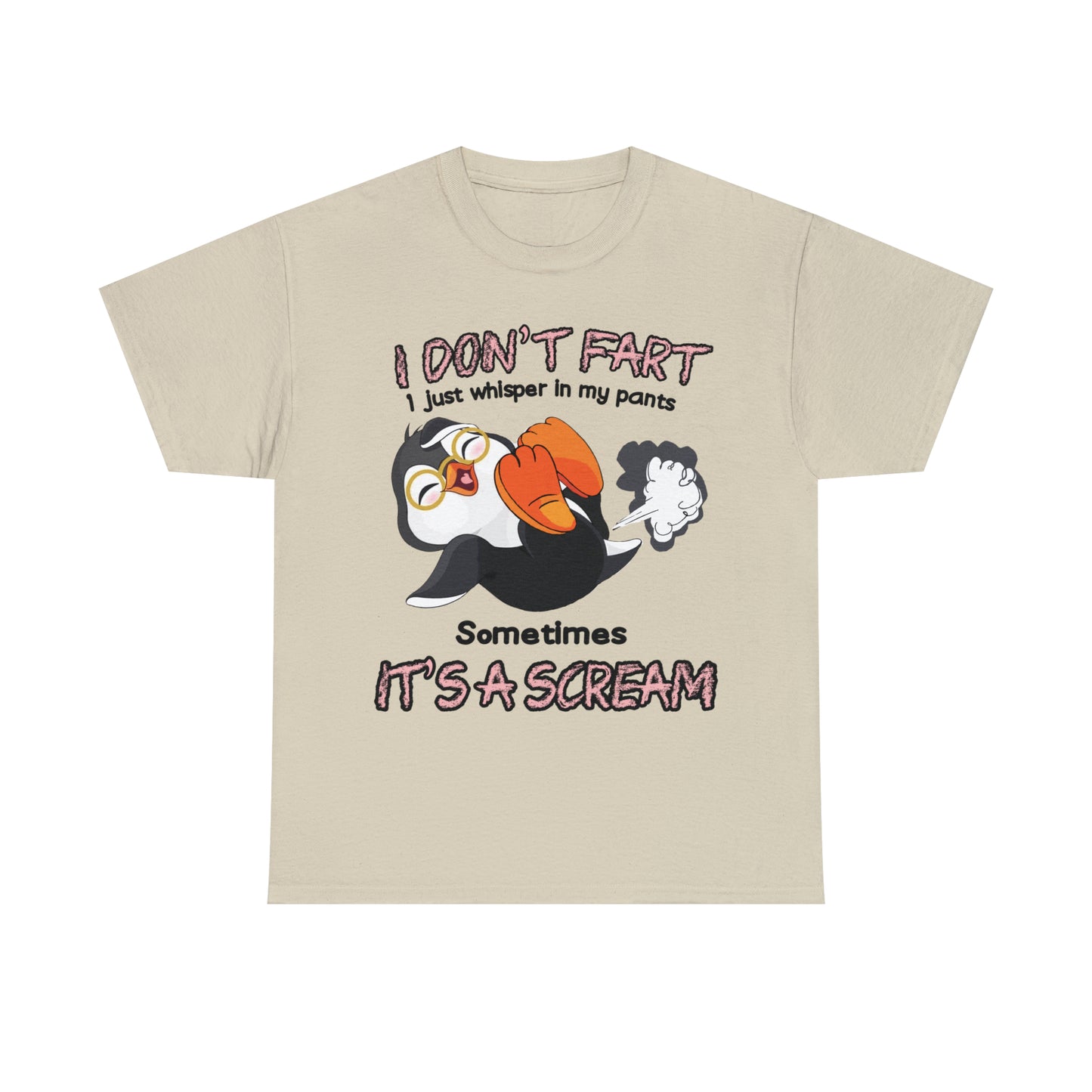 I DON'T FA*T - Funny Unisex Heavy Cotton Tee - USA