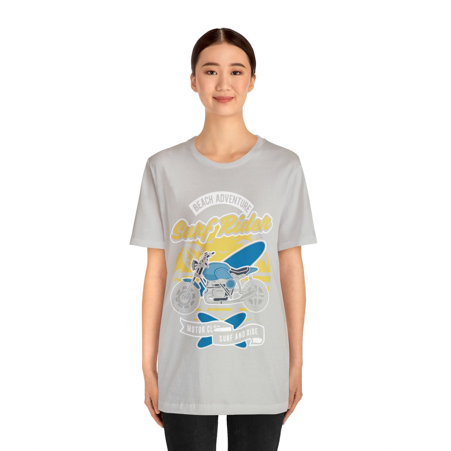 SURF RIDER - Printed in the USA - Unisex Jersey Short Sleeve Tee