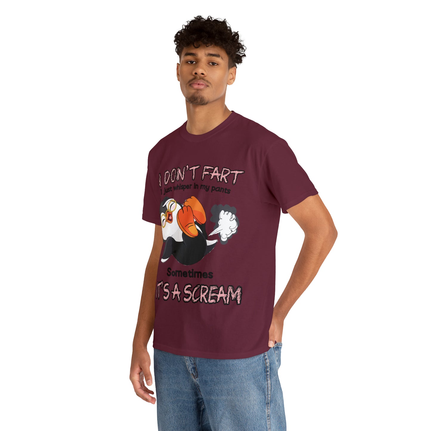 I DON'T FA*T  - Funny Unisex Heavy Cotton Tee - AUS