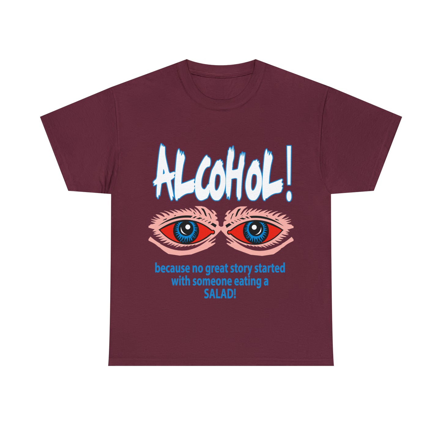 "ALC****" vs Salad - Funny Unisex Heavy Cotton Tee - AUS
