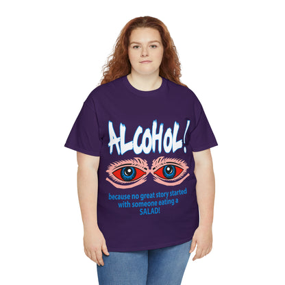 "ALC****" vs Salad - Funny Unisex Heavy Cotton Tee - AUS