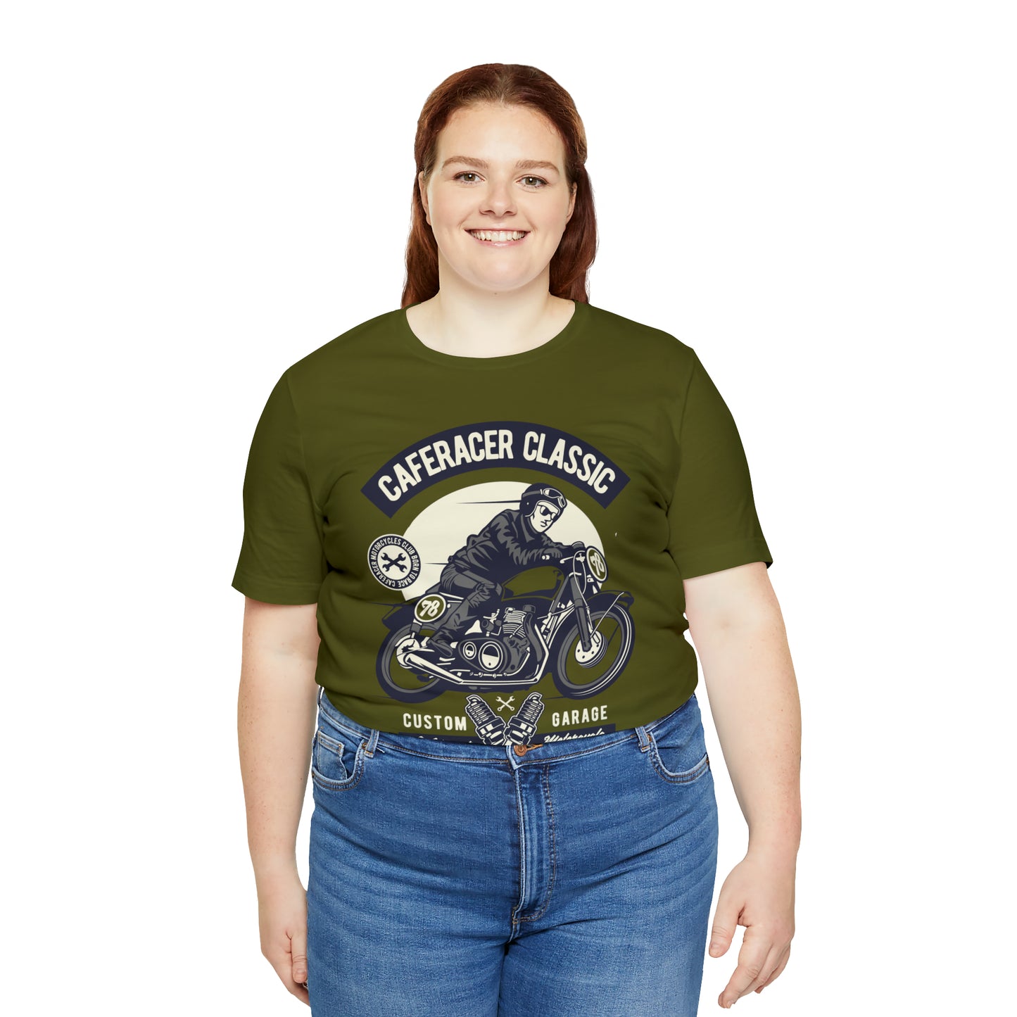 CAFE RACER Classic - Unisex Jersey Short Sleeve Tee