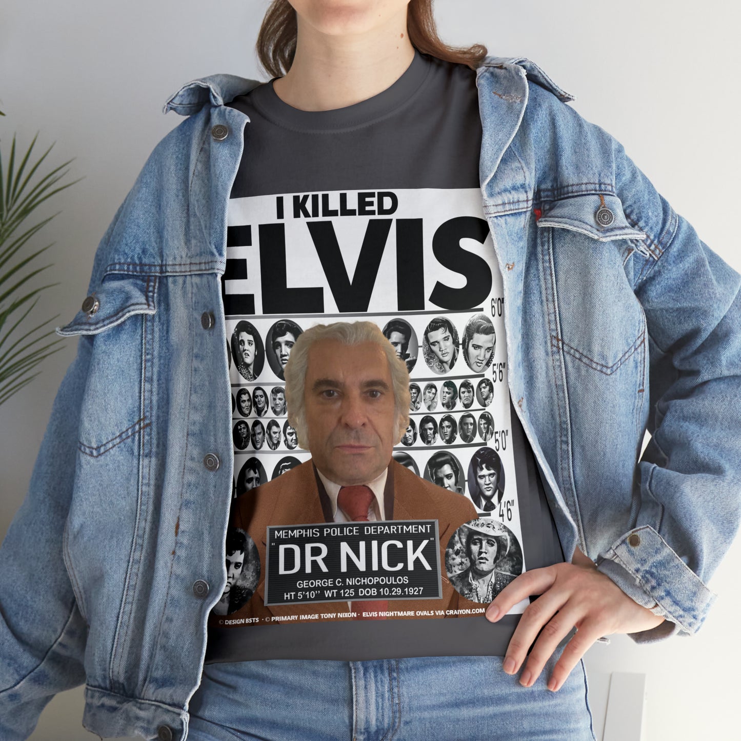 I KI**** ELVIS  - Unisex Heavy Cotton Tee - AUS