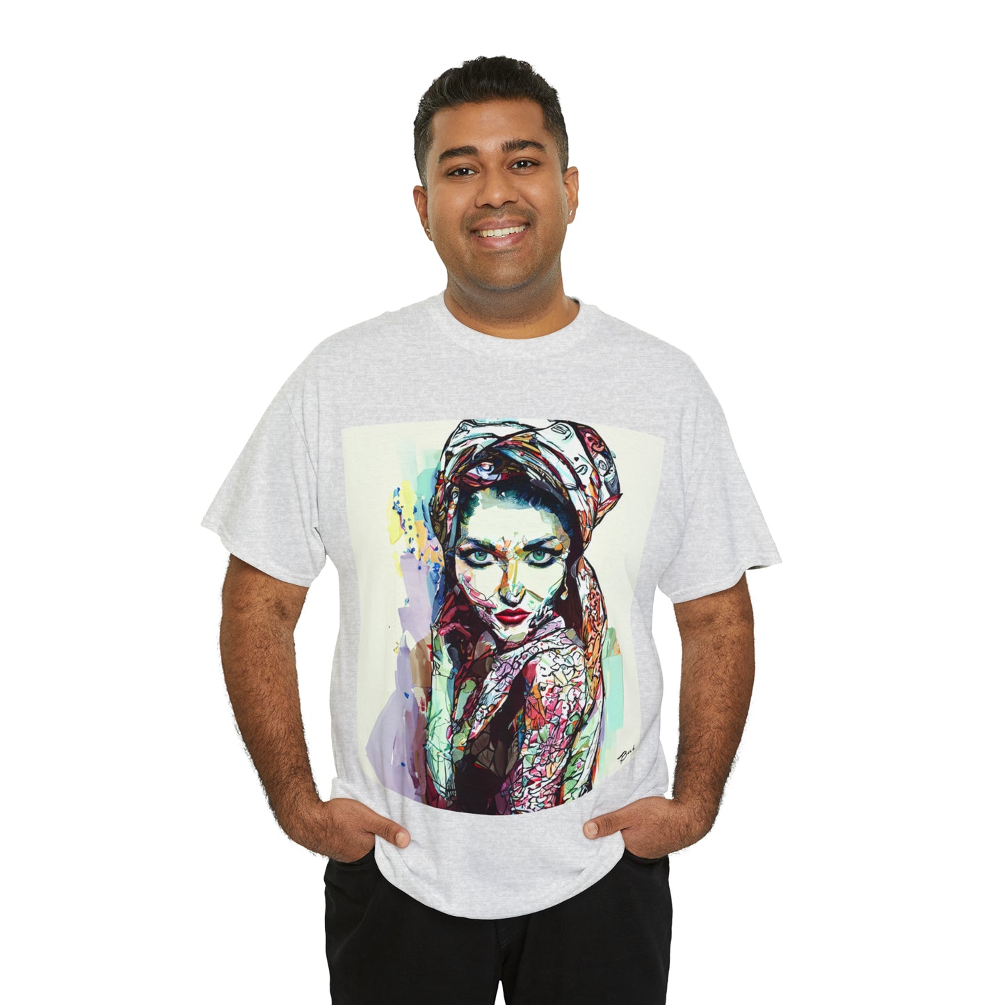 EASTERN BEAUTY - Airt on a Shirt  - Unisex Heavy Cotton Tee - AUS