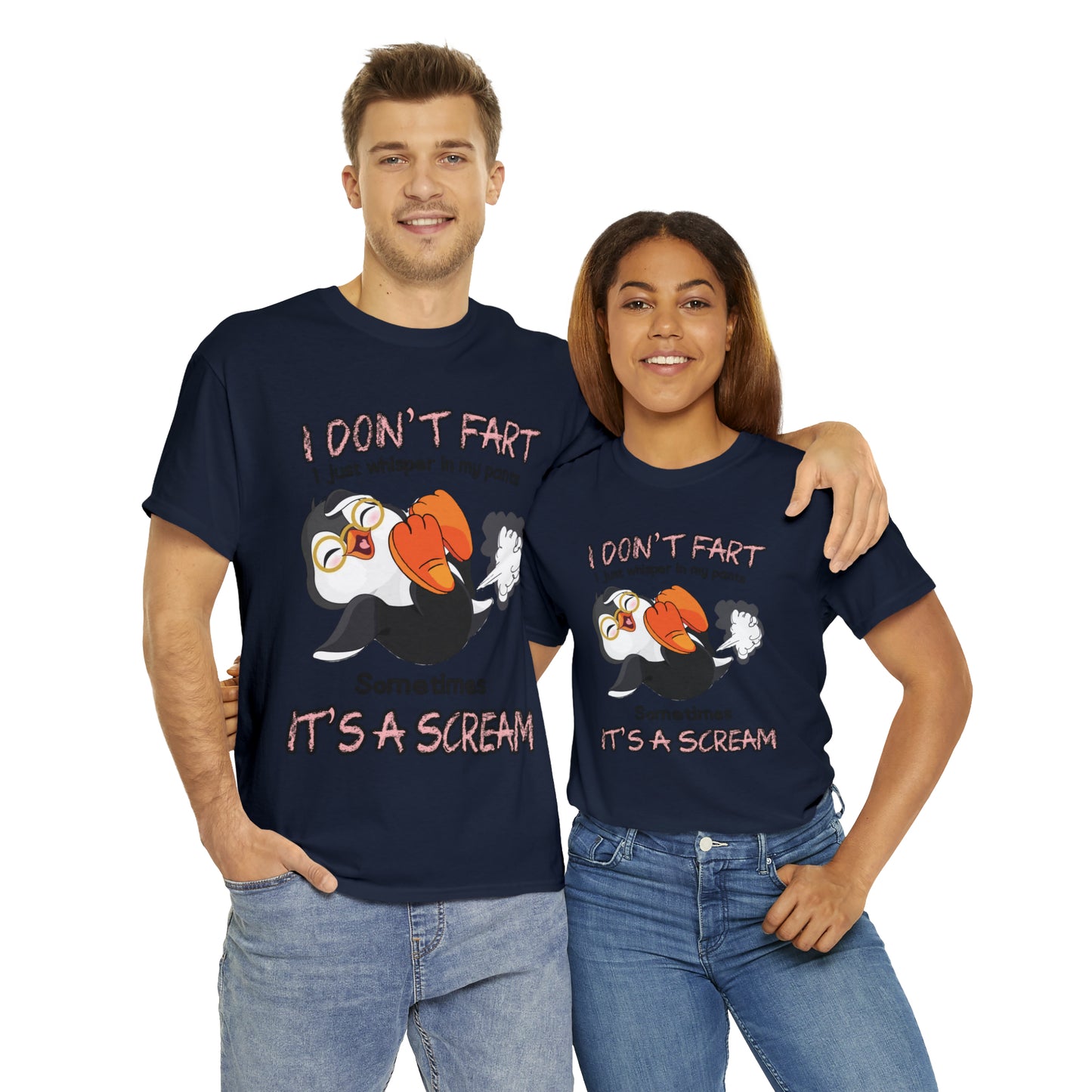 I DON'T FA*T  - Funny Unisex Heavy Cotton Tee - AUS