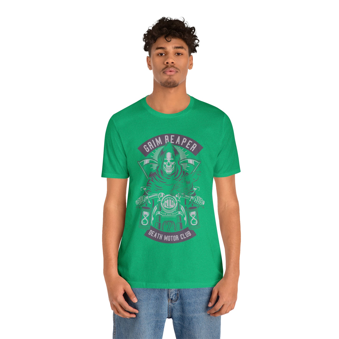 GRIM REAPER Moto Club - Unisex Jersey Short Sleeve Tee