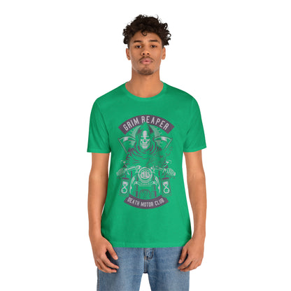 GRIM REAPER Moto Club - Unisex Jersey Short Sleeve Tee