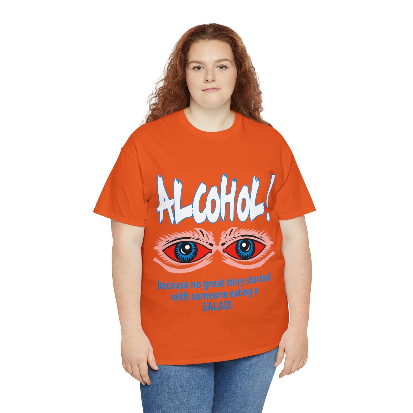 "ALC****" vs Salad - Funny Unisex Heavy Cotton Tee - AUS