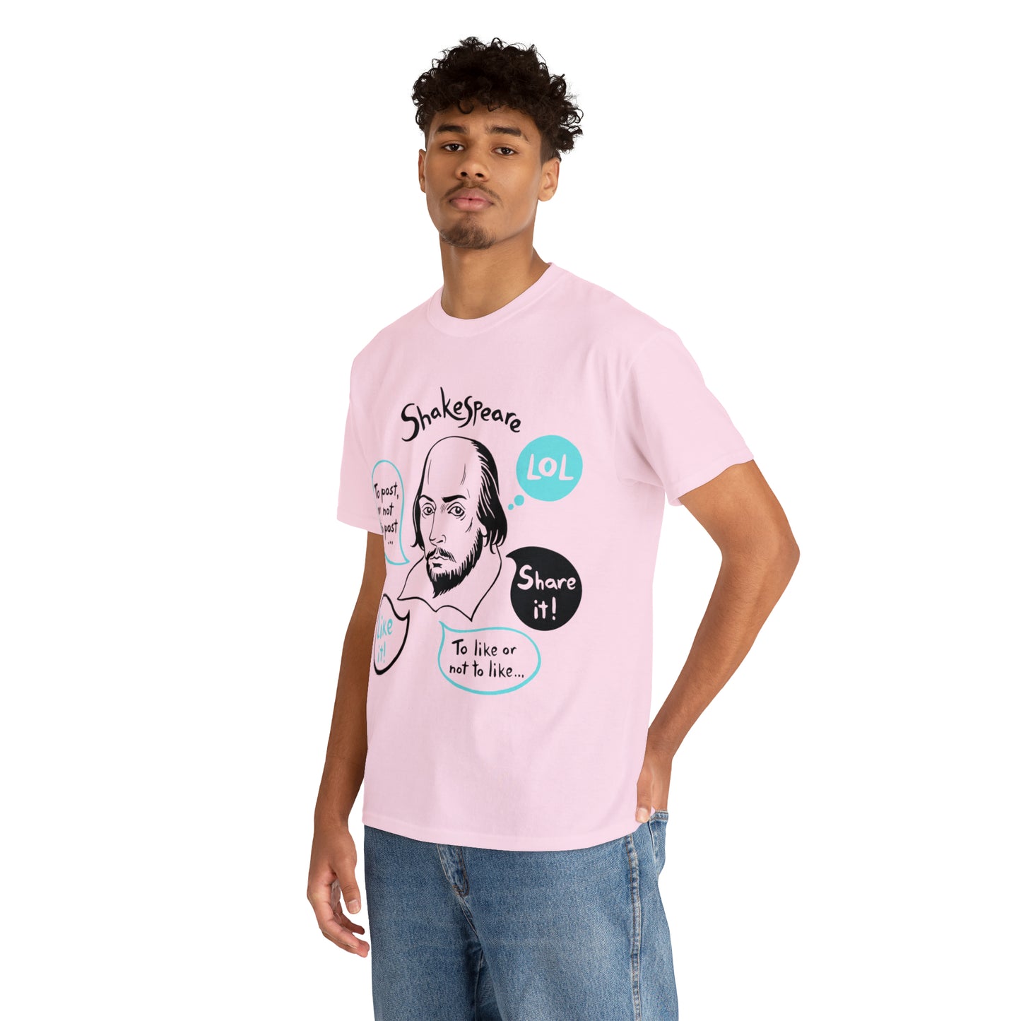21st Century SHAKESPEARE  (light) - Unisex Heavy Cotton Tee