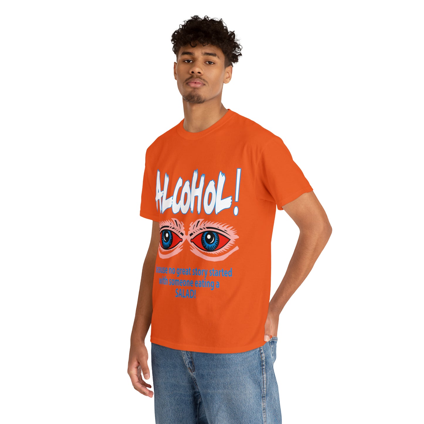 "ALC****" vs Salad - Funny Unisex Heavy Cotton Tee - AUS