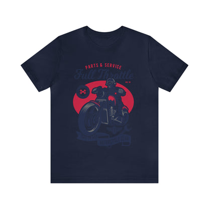 FULL THROTTLE Parts & Service - Unisex Jersey Short Sleeve Tee