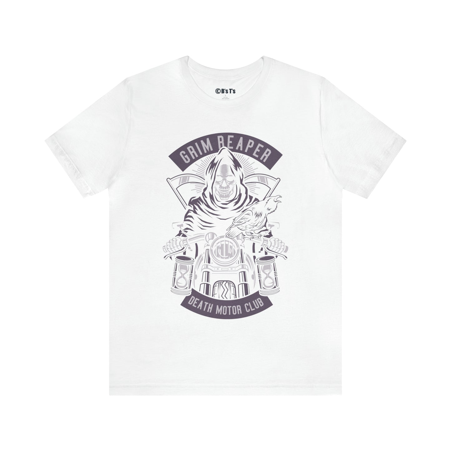 GRIM REAPER Moto Club - Unisex Jersey Short Sleeve Tee