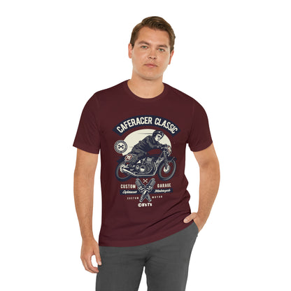 CAFE RACER Classic - Unisex Jersey Short Sleeve Tee