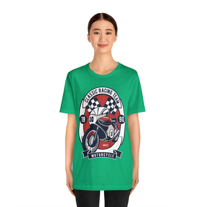 CLASSIC MOTORCYCLE RACING TEAM - Unisex Jersey Short Sleeve Tee