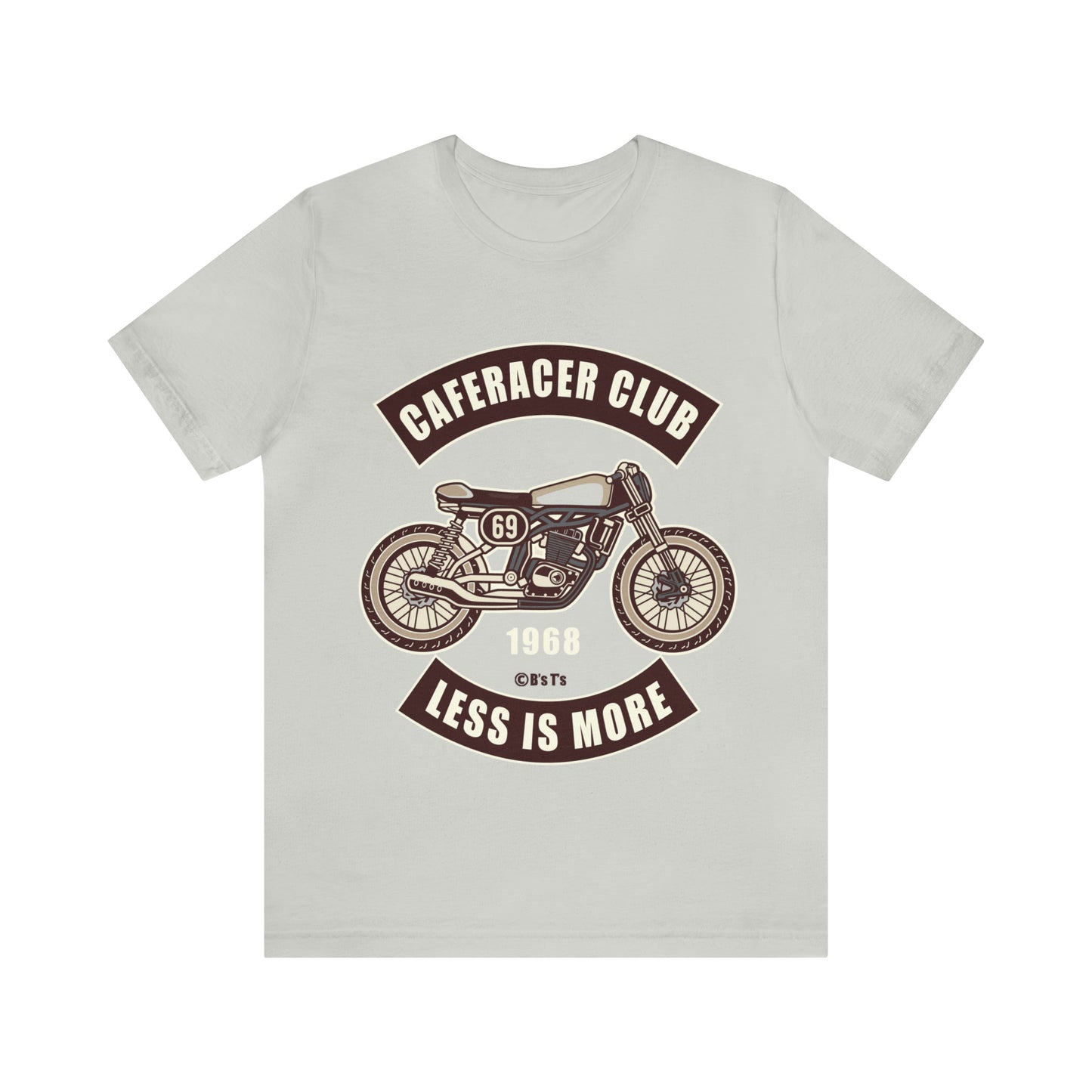 CAFE RACE CLUB Less is More - Unisex Jersey Short Sleeve Tee