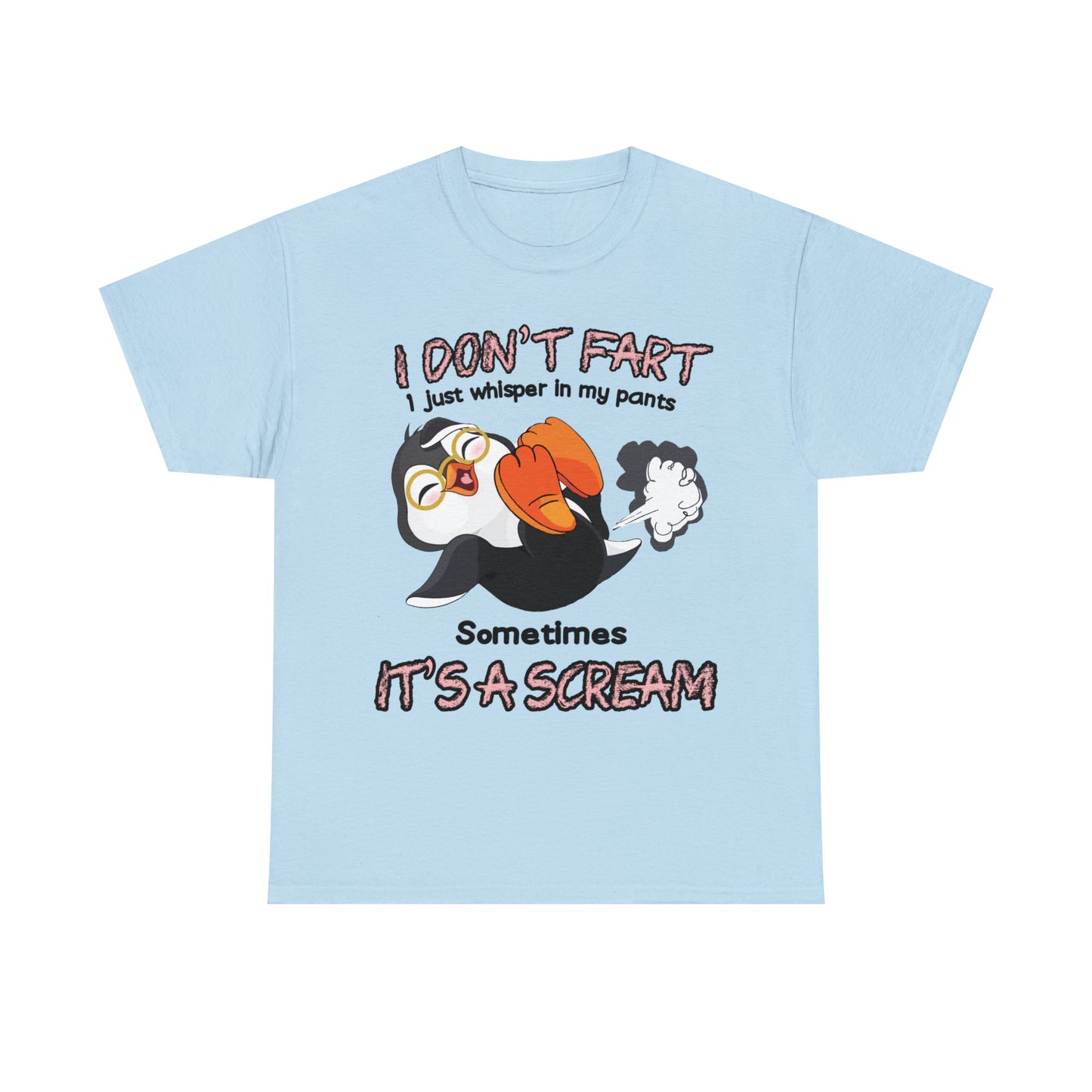 I DON'T FA*T - Funny Unisex Heavy Cotton Tee - USA
