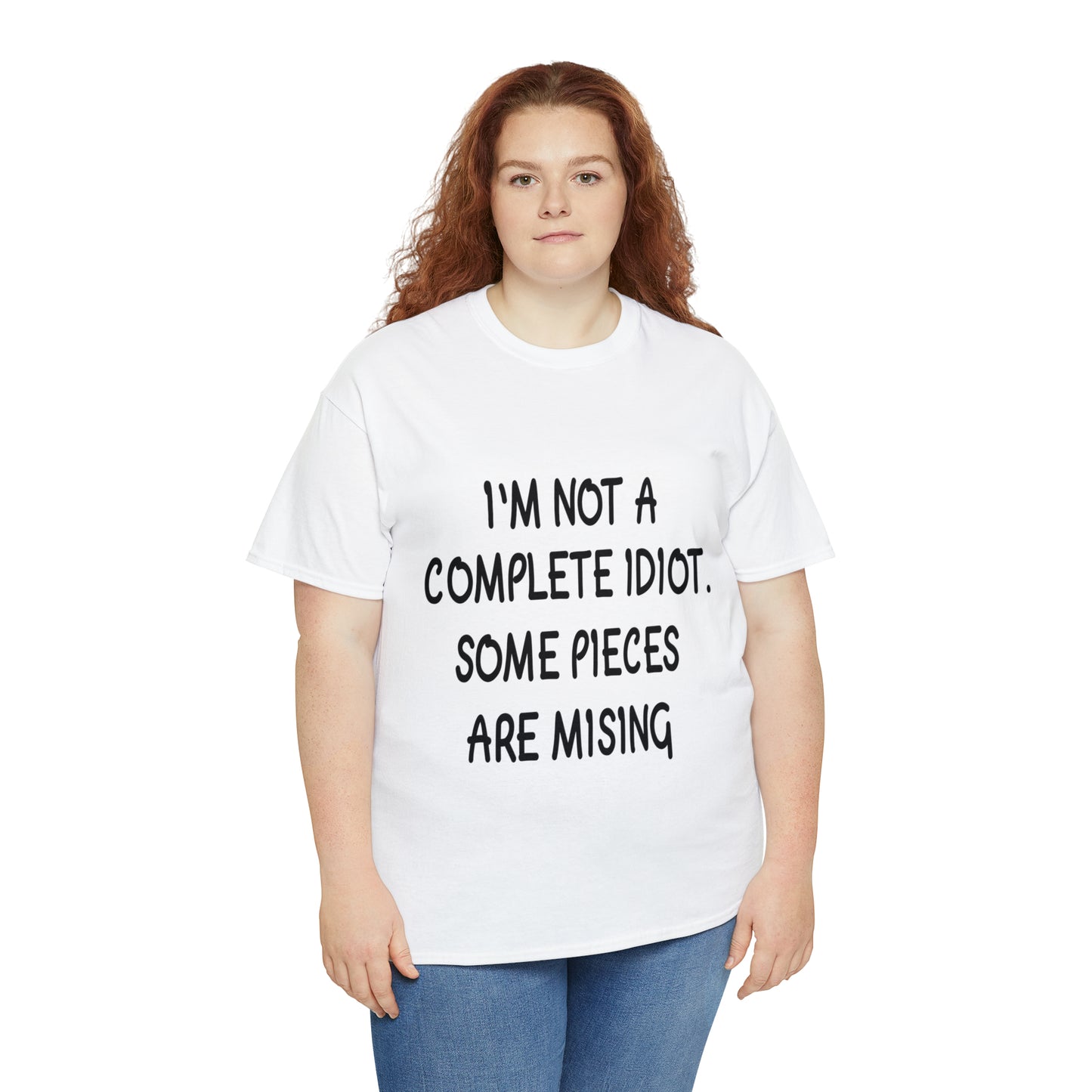 I'M NOT A COMPLETE ID*** - Unisex Heavy Cotton Tee - AUS