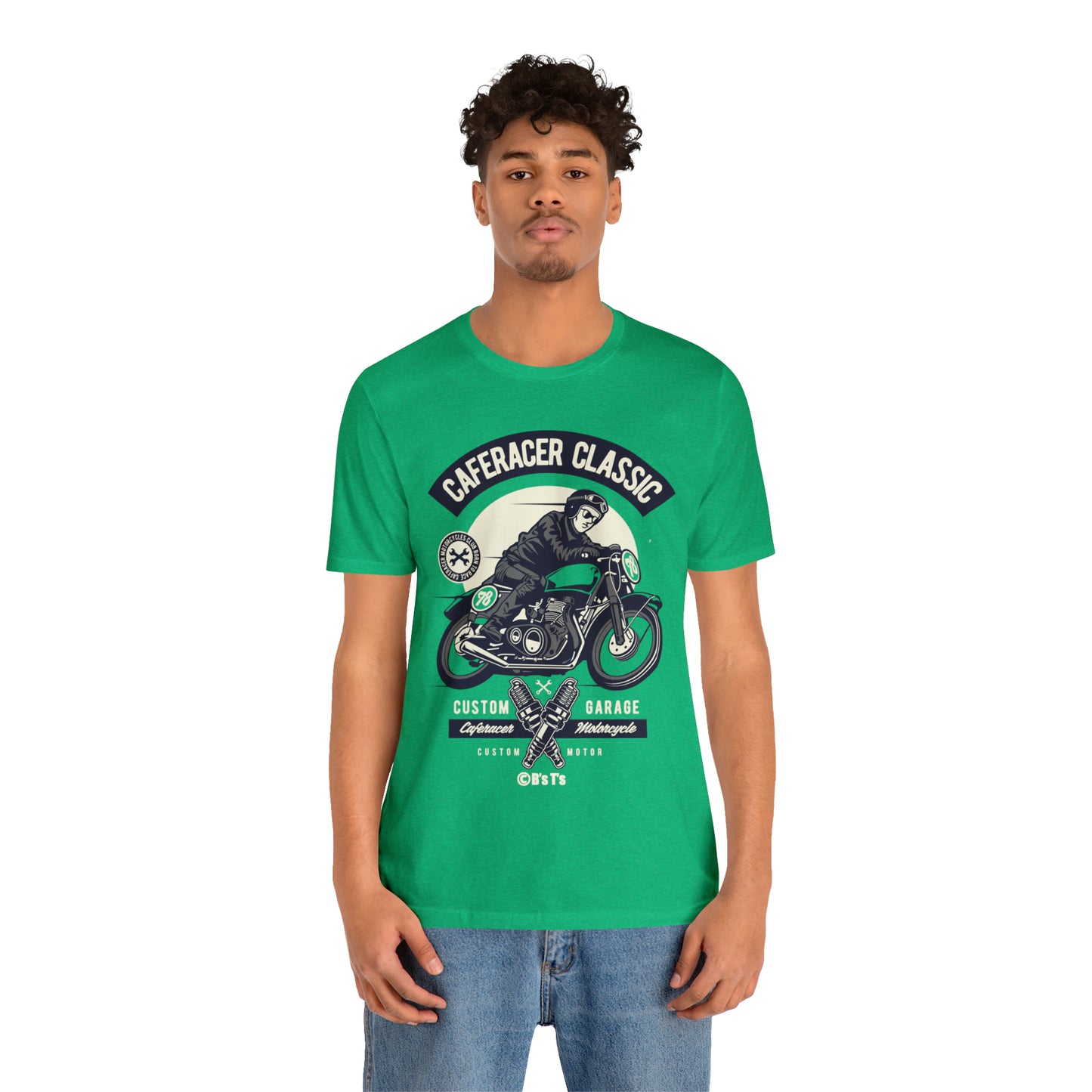 CAFE RACER Classic - Unisex Jersey Short Sleeve Tee