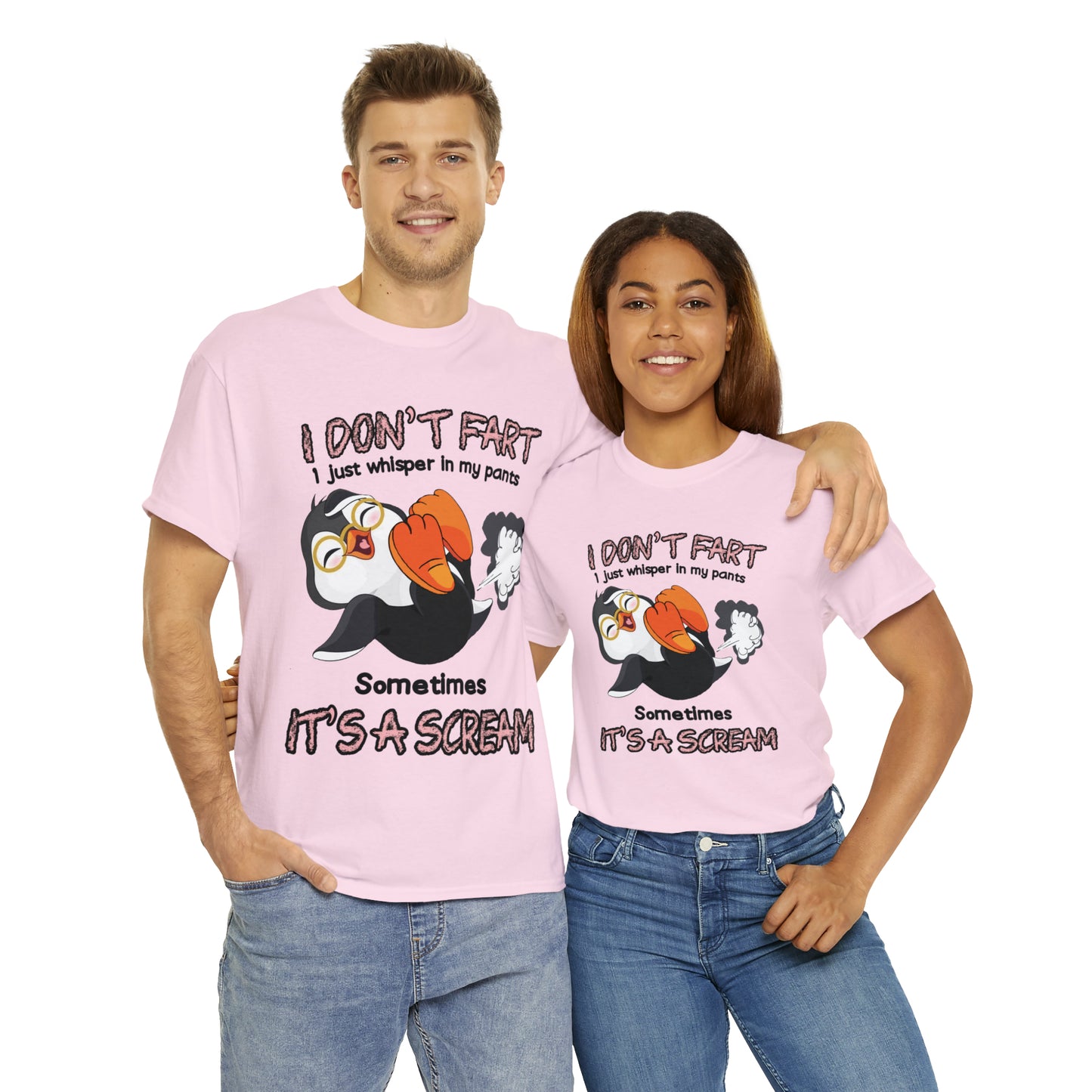 I DON'T FA*T  - Funny Unisex Heavy Cotton Tee - AUS