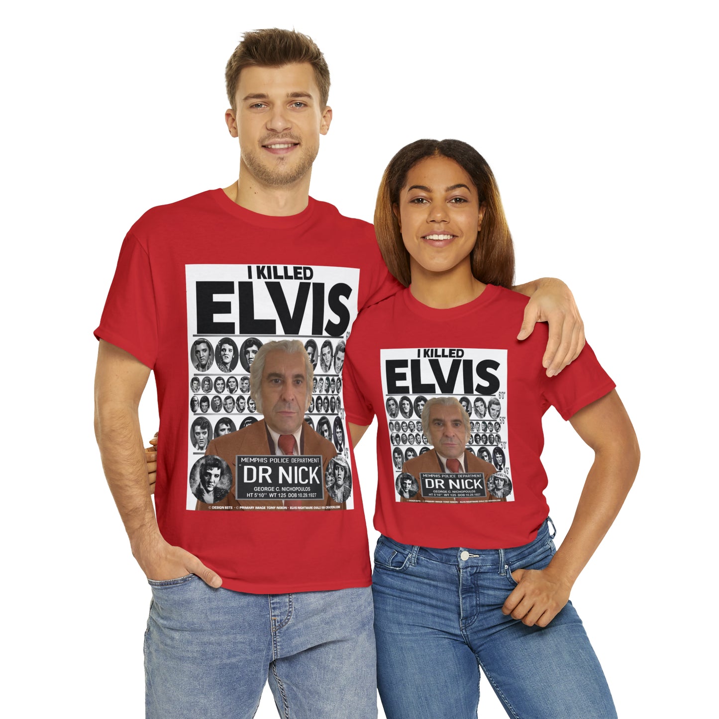 I KI**** ELVIS  - Unisex Heavy Cotton Tee - AUS
