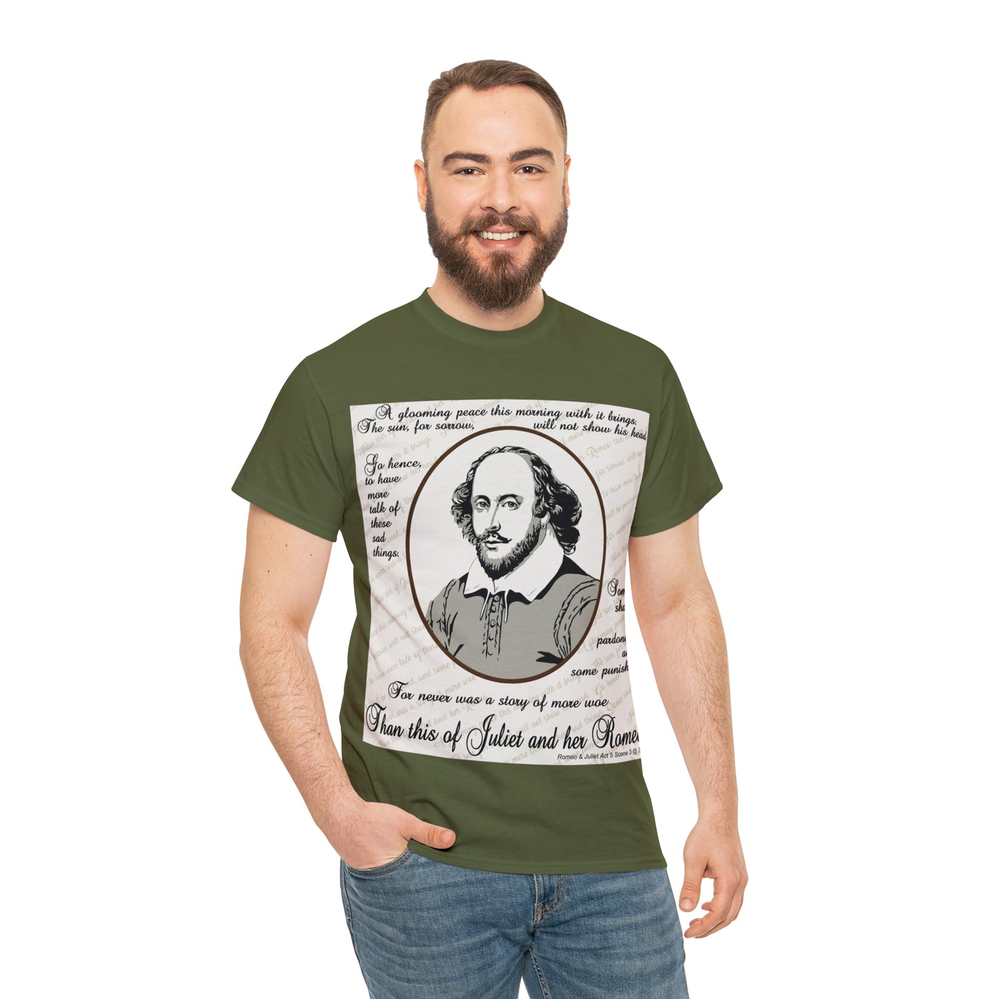 No Greater Tale of Woe... Juliet & Romeo.- Unisex Heavy Cotton Tee