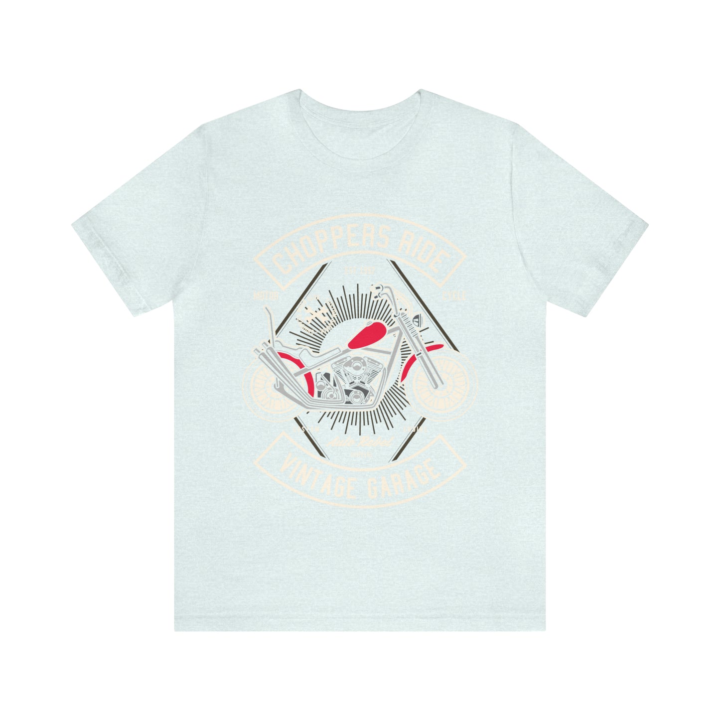 CHOPPERS RIDE Vintage Classic - Unisex Jersey Short Sleeve Tee