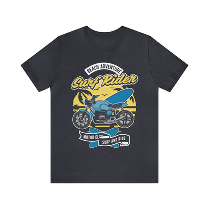 SURF RIDER - Printed in the USA - Unisex Jersey Short Sleeve Tee