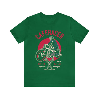 CAFE RACER Custom Garage - Unisex Jersey Short Sleeve Tee