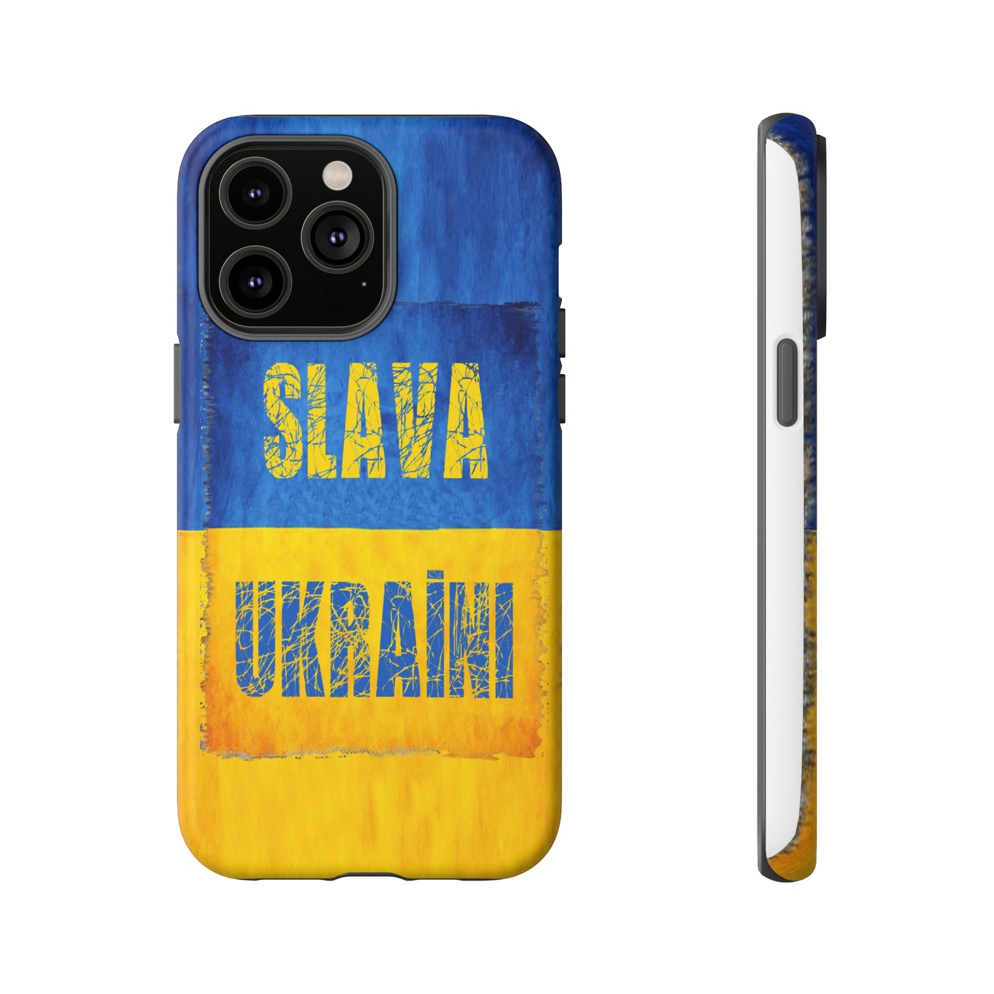 "SLAVA UKRAĪNI" FLAG - Tough Cases