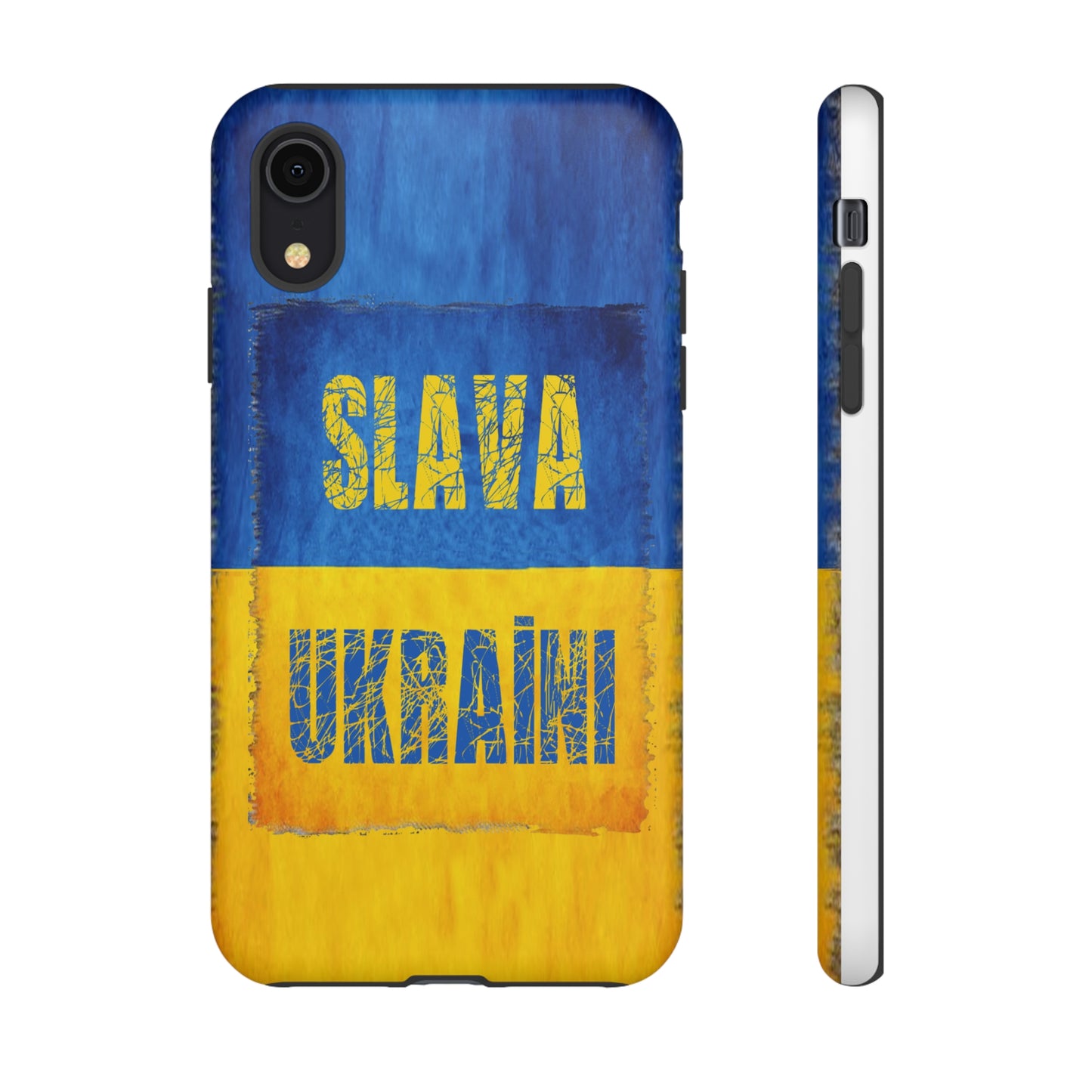 "SLAVA UKRAĪNI" FLAG - Tough Cases