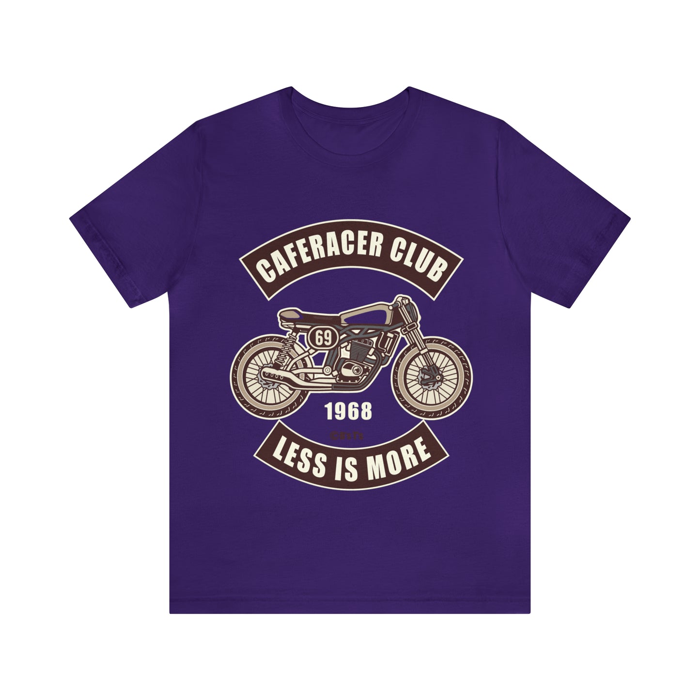 CAFE RACE CLUB Less is More - Unisex Jersey Short Sleeve Tee