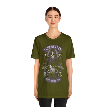 GRIM REAPER Moto Club - Unisex Jersey Short Sleeve Tee