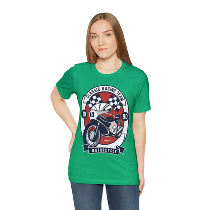 CLASSIC MOTORCYCLE RACING TEAM - Unisex Jersey Short Sleeve Tee