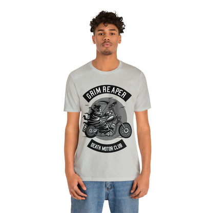 GRIM REAPER Death Motor Club - Unisex Jersey Short Sleeve Tee