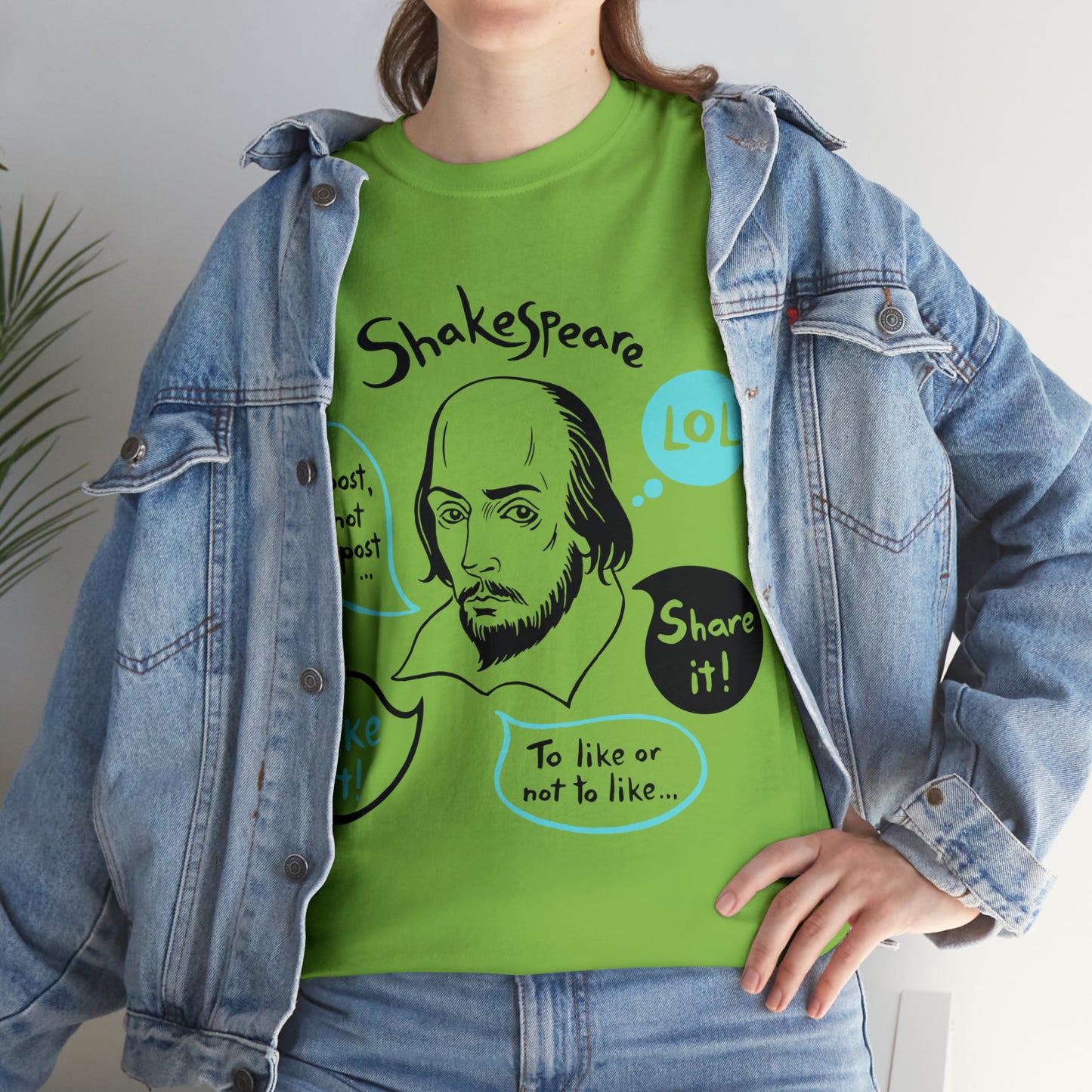 21st Century SHAKESPEARE  (light) - Unisex Heavy Cotton Tee