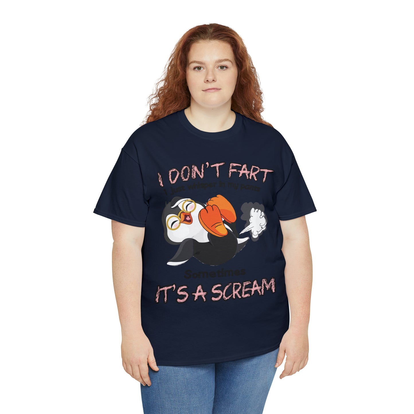 I DON'T FA*T - Funny Unisex Heavy Cotton Tee - USA