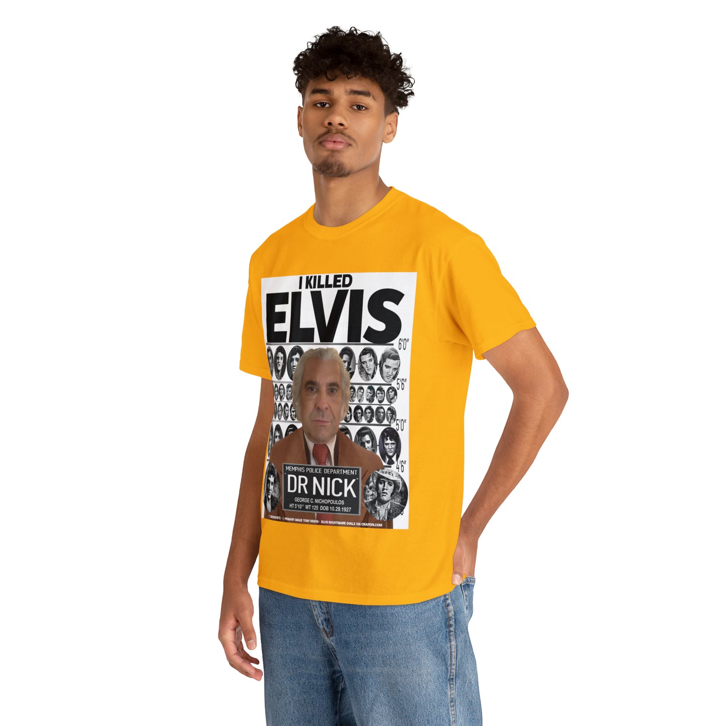 I KI**** ELVIS  - Unisex Heavy Cotton Tee - AUS