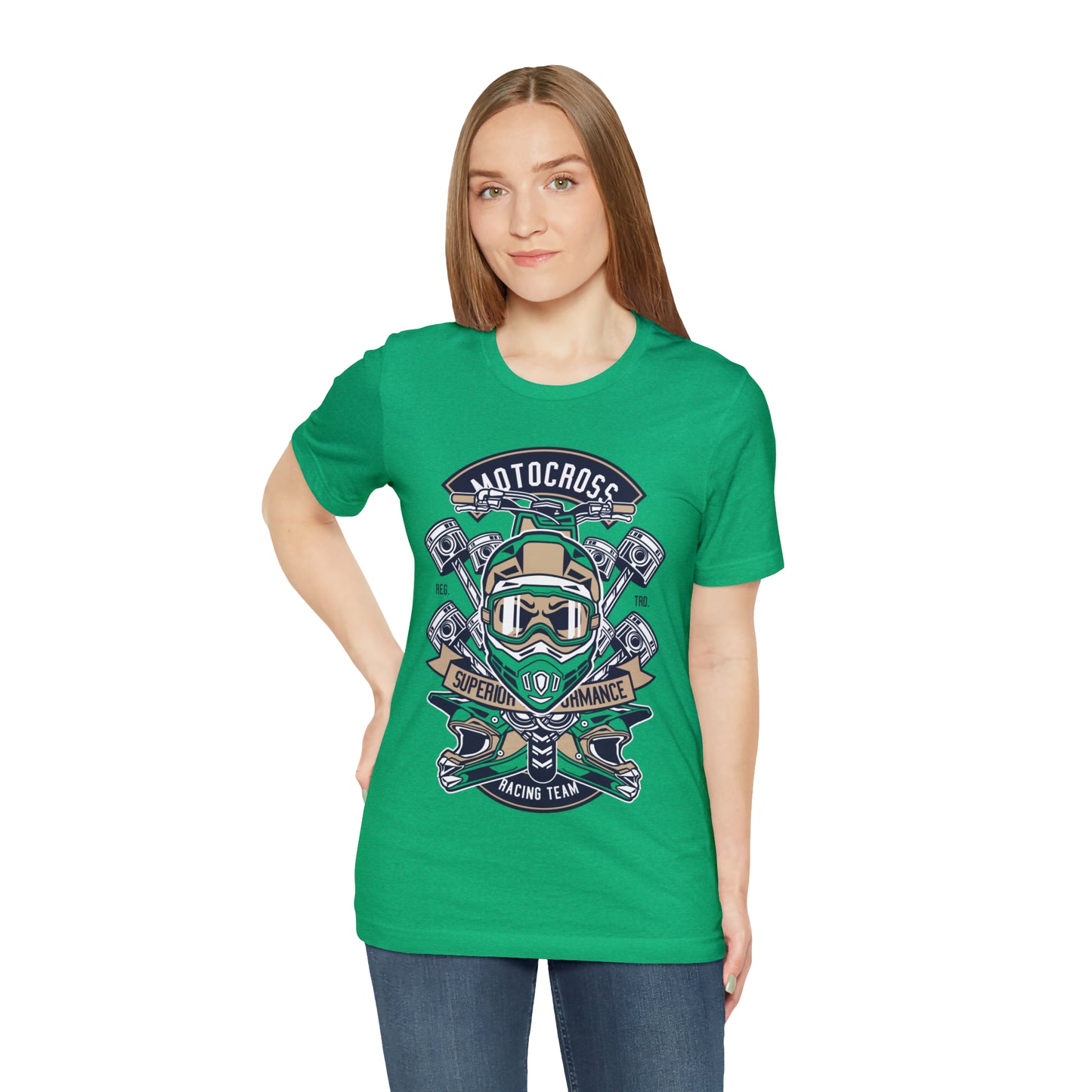 MOTOCROSS Superior Performance - Unisex Jersey Short Sleeve Tee