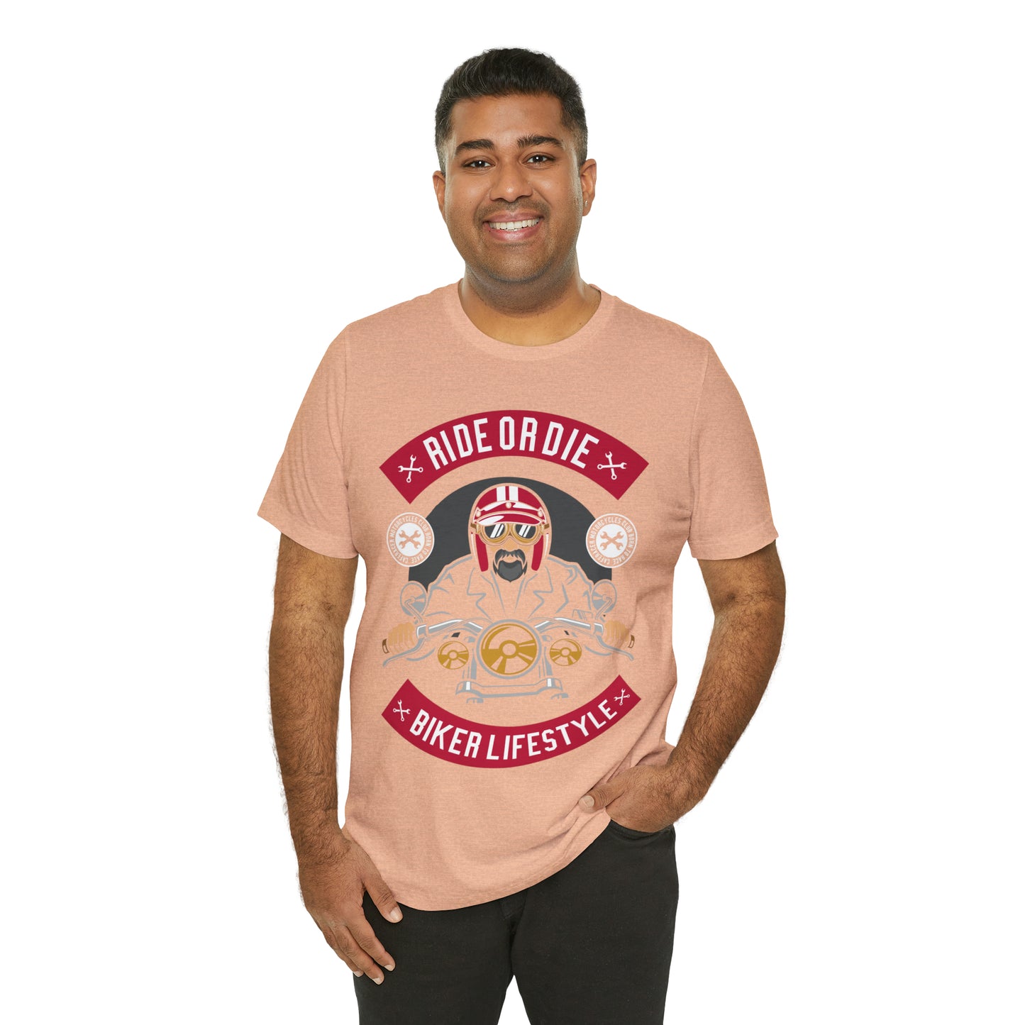 BIKER LIFESTYLE - Ride or Die - Unisex Jersey Short Sleeve Tee