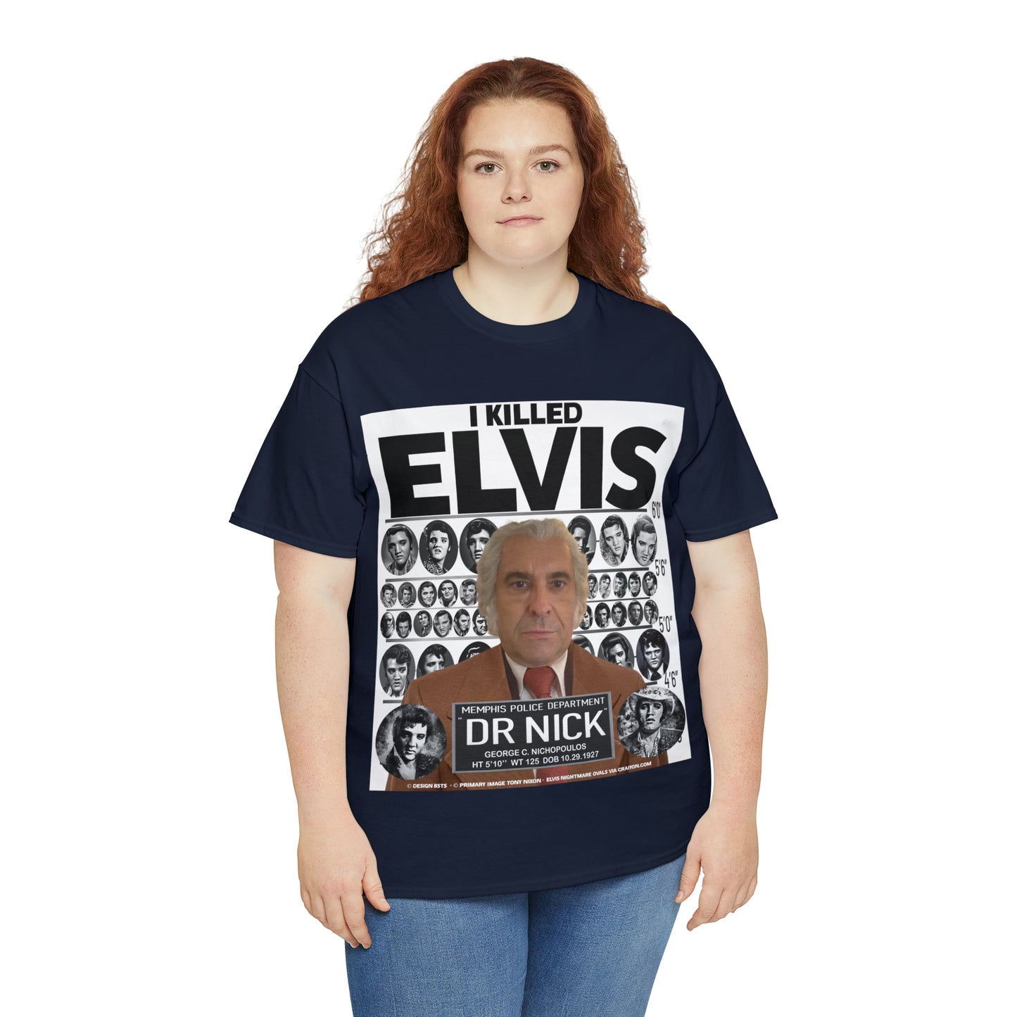 I KI**** ELVIS  - Unisex Heavy Cotton Tee - AUS