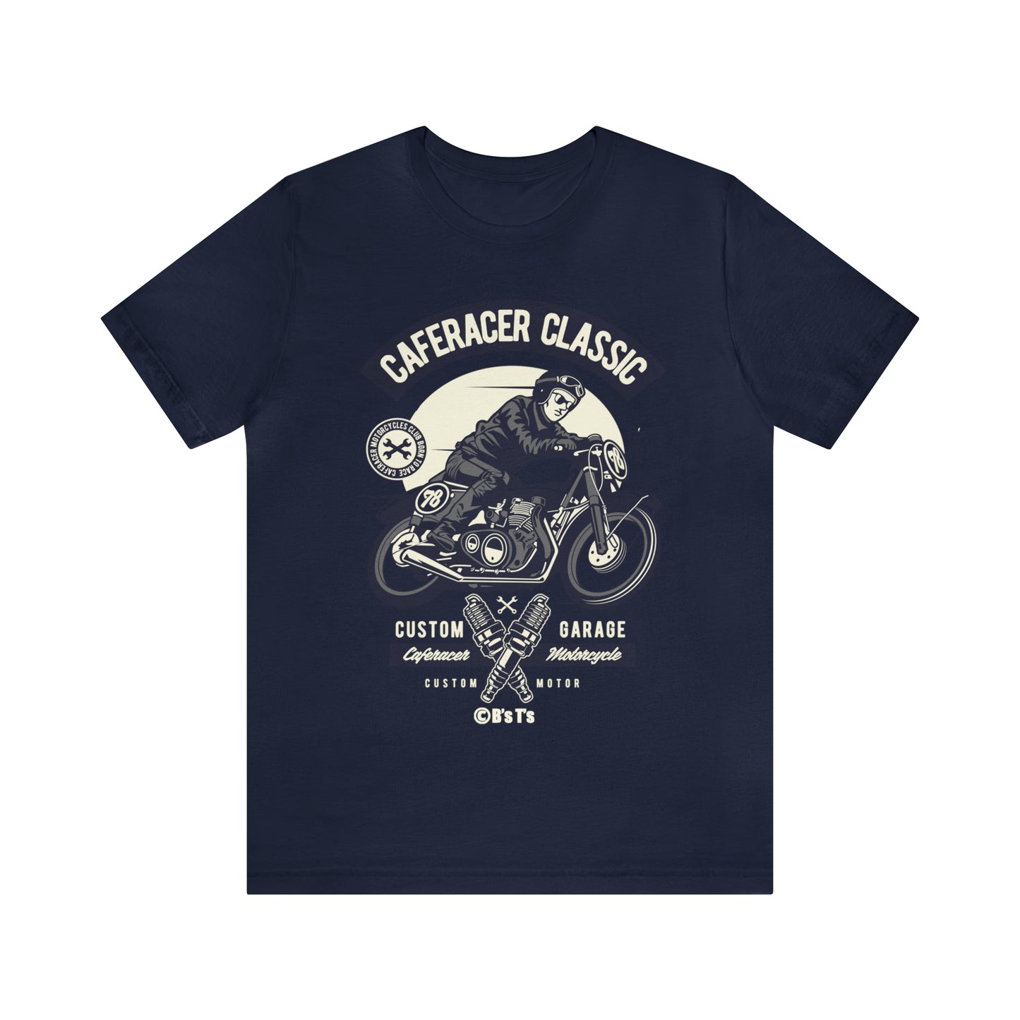 CAFE RACER Classic - Unisex Jersey Short Sleeve Tee